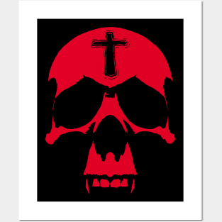 Vampire Skull Posters and Art